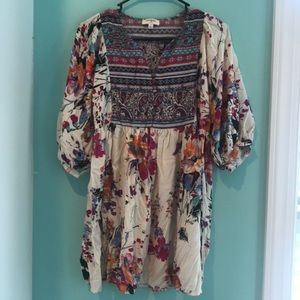 Umgee Floral Tunic